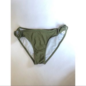 Olive bikini bottoms